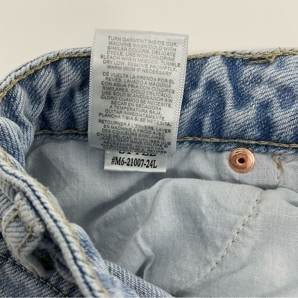 Simple Society Woman’s Super High Rise Baggy Blue Jeans Size 9/29 F4 - Picture 6 of 9